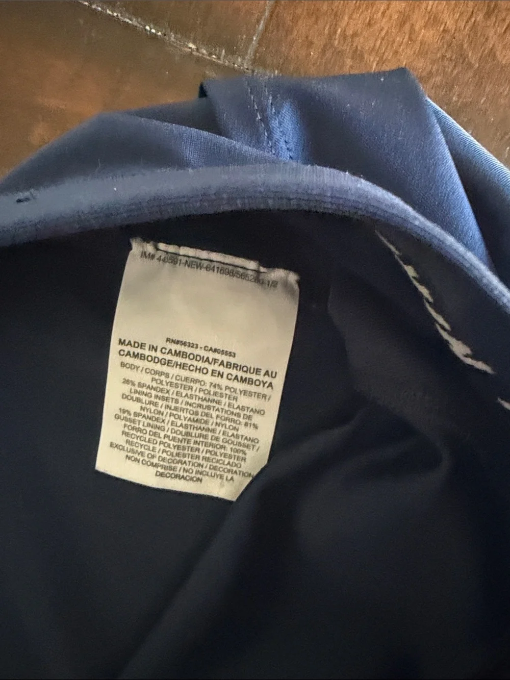 Nike Running Women’s Navy Performance Training with Pockets